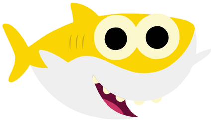 (409-01-1F) Yellow Baby Shark