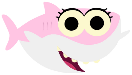 (409-01-1H) Pink Baby Shark