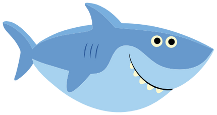 (409-01-1K) Blue Shark