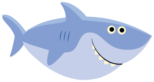 (409-01-1L) Blue Shark