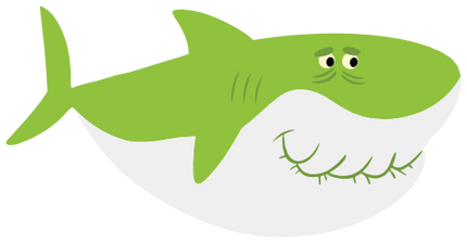 (409-01-1R) Green Shark