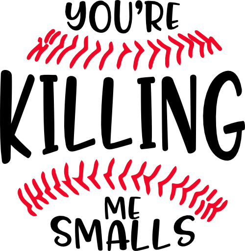 (041-04-1T) You're Killing Me Smalls Baseball