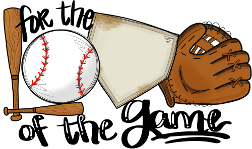 (041-04-1W) For the Love of the Game, Baseball, Softball, Split Ball