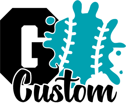 (041-06-1T) Go Team Name Baseball Softball Custom Iron-On Transfer