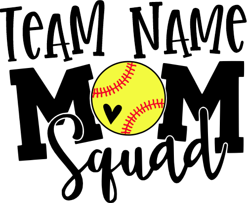 (041-07-K) Softball Mom Squad Add Team Name