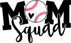 (041-07-K) Baseball Mom Squad Add Team Name