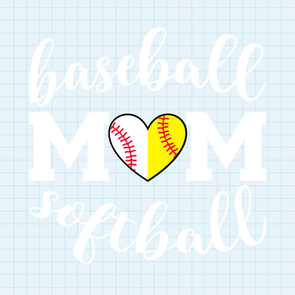 (s041-7) Baseball Softball Mom