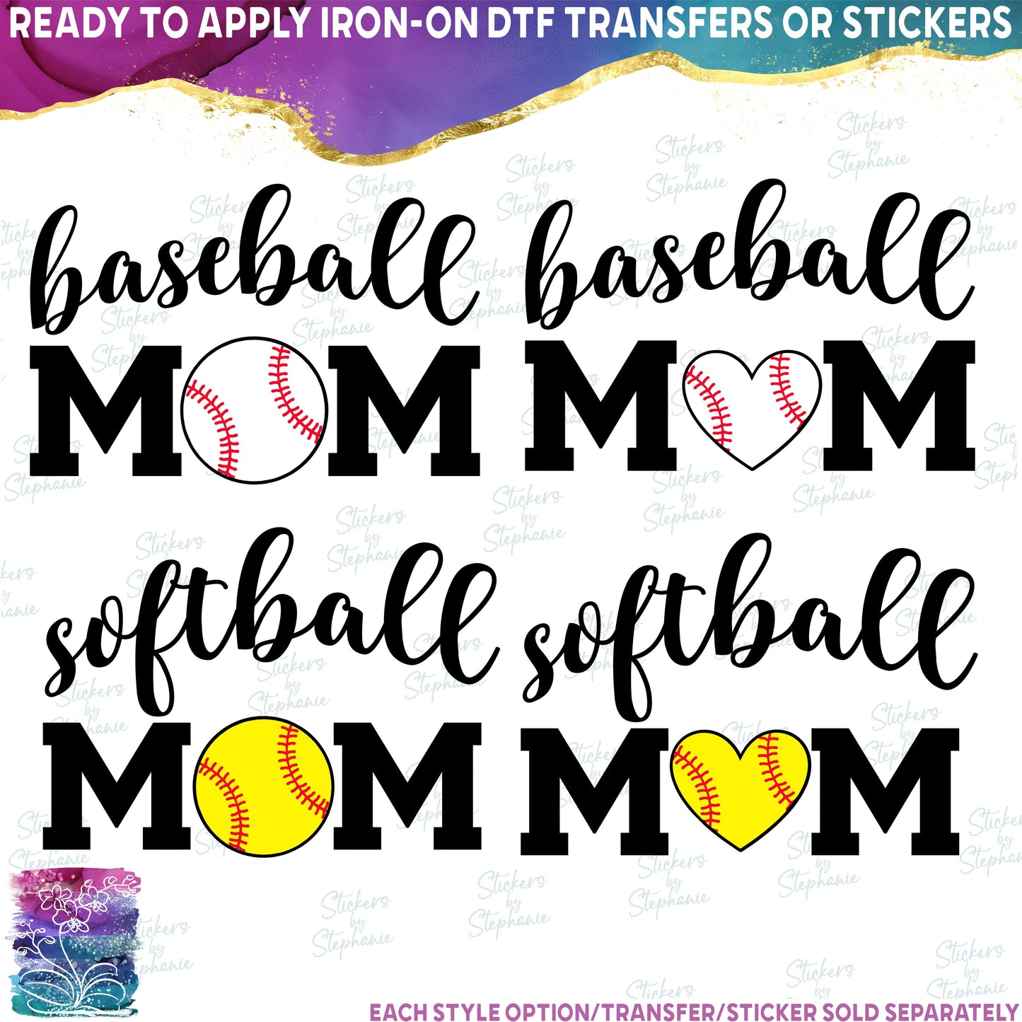(s041-7) Baseball Mom, Softball Mom