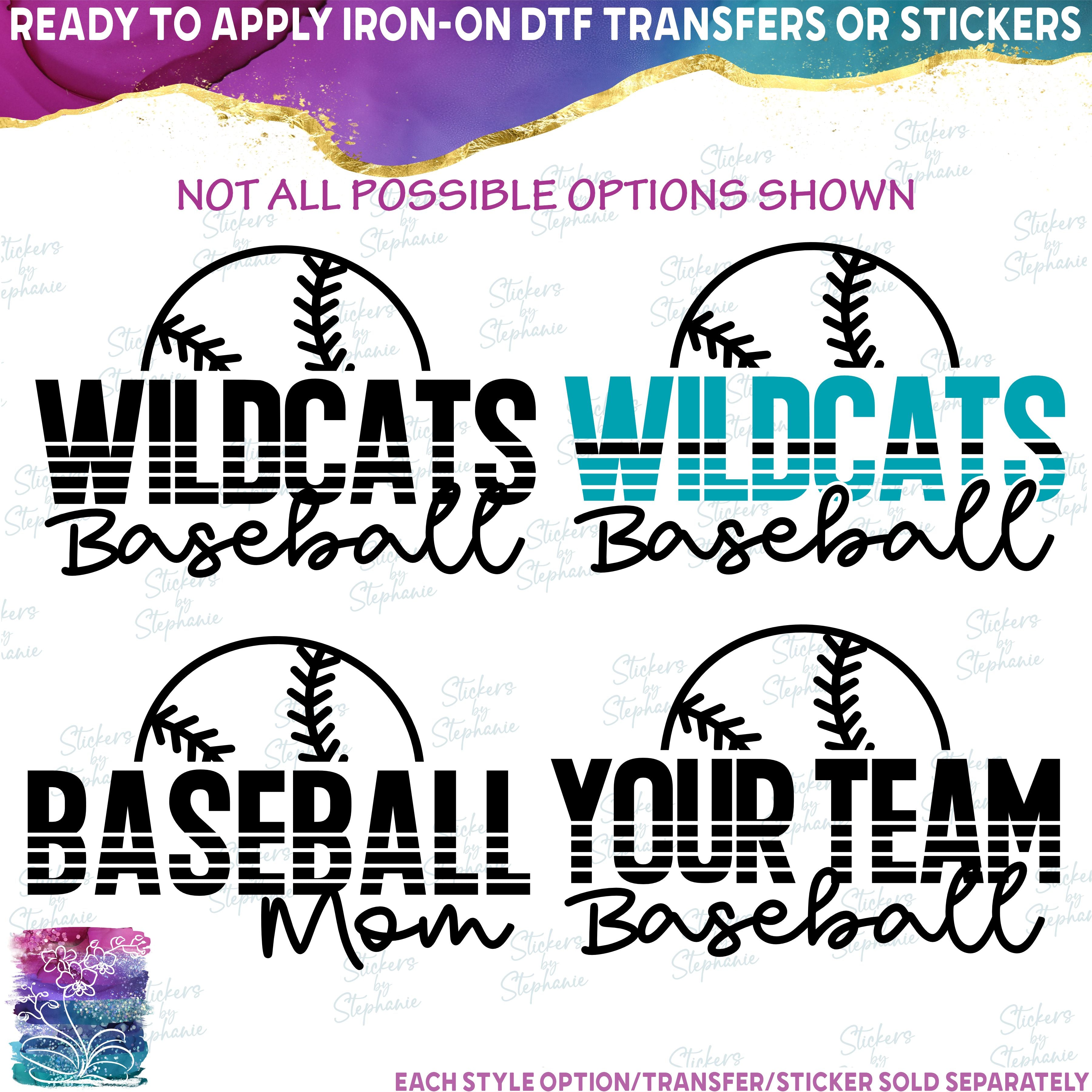 (041-06-1O) Baseball Team Mom Family Custom Text