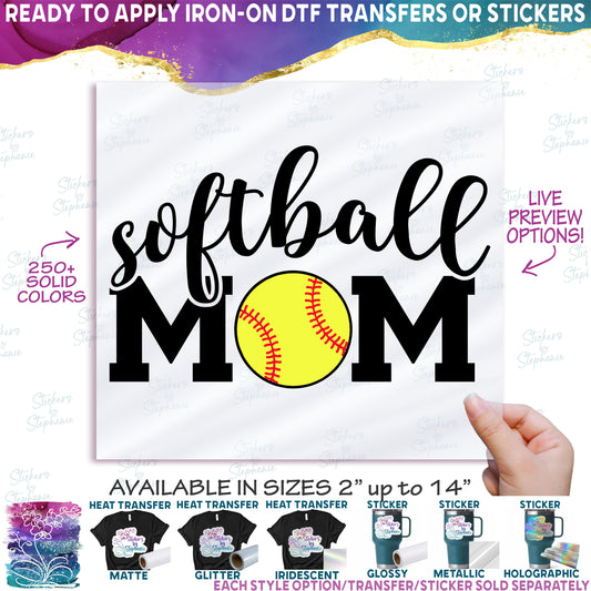 (s041-7) Baseball Mom, Softball Mom