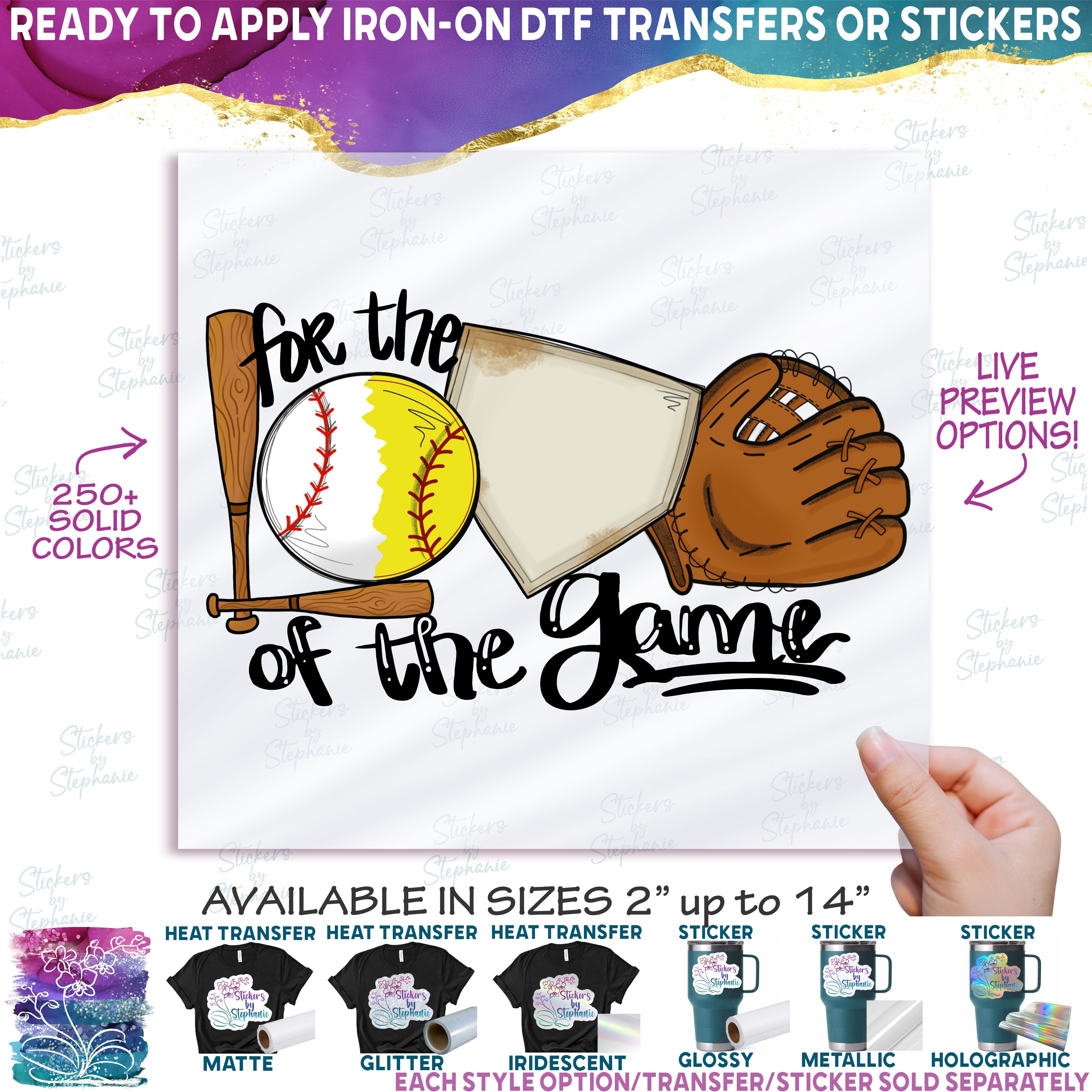 (s041-4) For the Love of the Game, Baseball, Softball, Split Ball