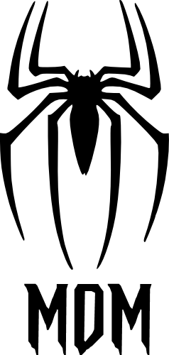 (412-05-C) Spiderman Family Custom Text