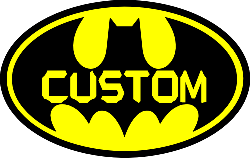 (s412-S27) Batman Wedding Party Custom Text