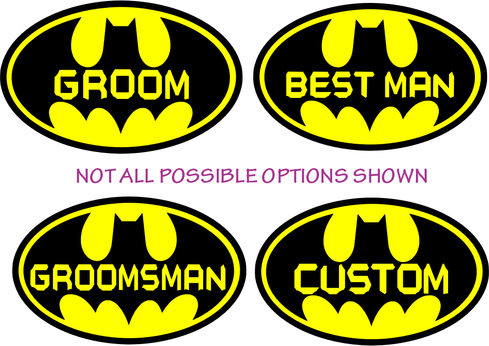 (s412-S27) Groom, Best Man, Groomsman, Wedding Party Custom Text