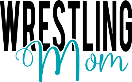 (414-03-B) Wrestling Mom Iron-On Transfer