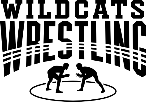 (414-03-D) Wildcats Wrestling Iron-On Transfer