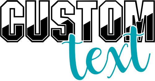 (414-03-A) Wrestling Family Custom Text Iron-On Transfer