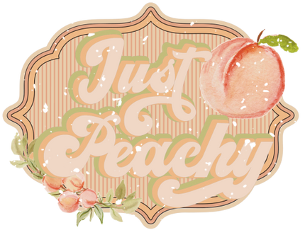 (s415-6) Just Peacy Peach Solid or Distressed