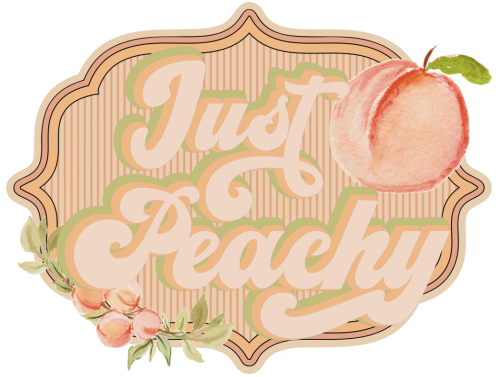 (s415-6) Just Peacy Peach Solid or Distressed
