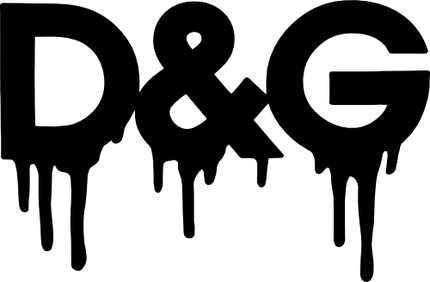 (416-L20) Dripping D&G Logo