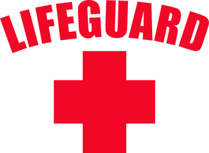 (416-L028) Lifeguard Iron-On Transfer