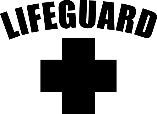 (416-L028) Lifeguard Iron-On Transfer