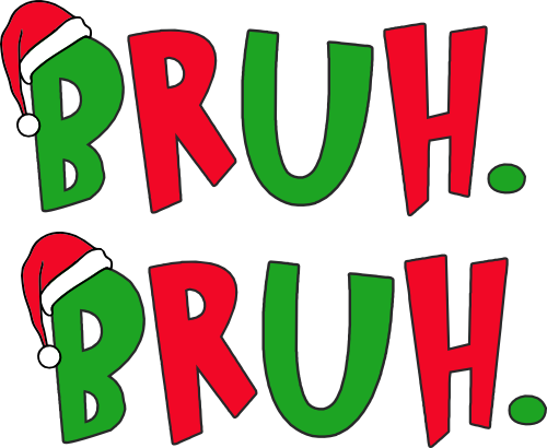 (s417-2D) Bruh set of 2