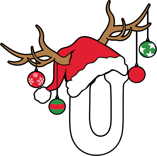 (417-01-C) Winter Letters optional Name