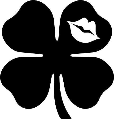 (046-01-P) Clover Kiss Lips