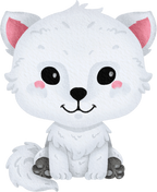 (s419-1-1A) Baby Arctic Fox