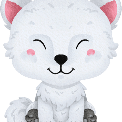 (419-01-1A) Baby Arctic Fox