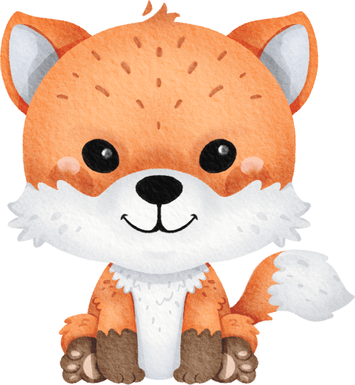 (s419-1-2E) Baby Fox