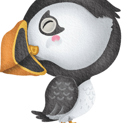 (419-1-1E) Baby Puffin