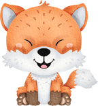 (s419-1-2E) Baby Fox