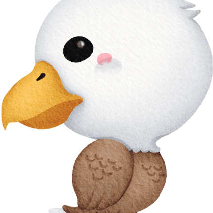 (419-1-1J) Baby Bald Eagle