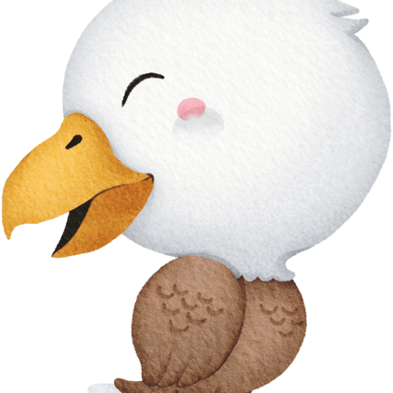 (419-1-1J) Baby Bald Eagle