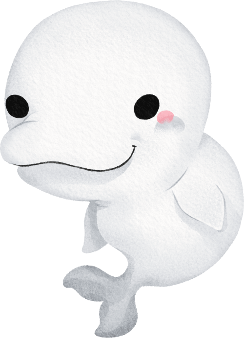 (s419-1-1K) Baby Beluga