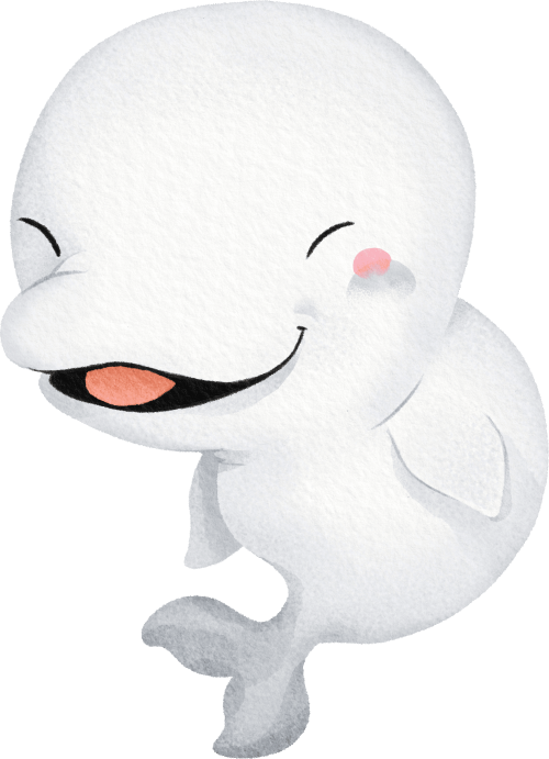 (s419-1-1K) Baby Beluga