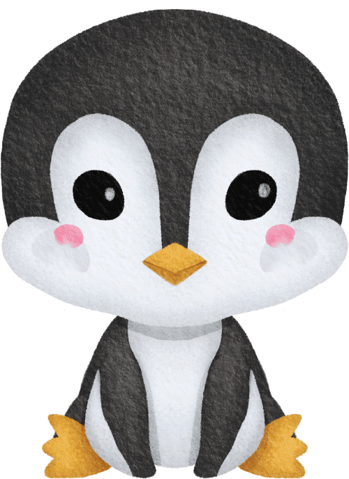 (s419-1-2M) Baby Penguin