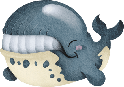 (s419-1-1M) Baby Whale