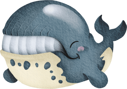 (s419-1-1M) Baby Whale