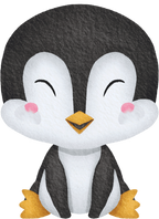 (s419-1-2M) Baby Penguin