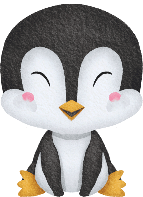(s419-1-2M) Baby Penguin