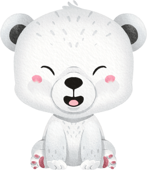 (s419-1-2O) Baby Polar Bear