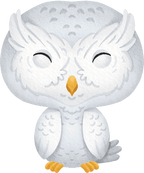 (s419-1-2U) Baby Snowy Owl
