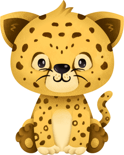 (s419-2-2A) Baby Cheetah