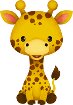 (s419-2-2E) Baby Giraffe