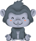 (s419-2-2G) Baby Gorilla