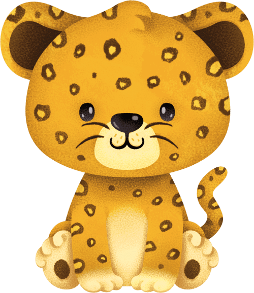 (s419-2-2K) Baby Leopard