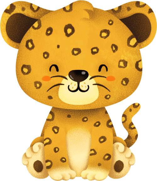 (s419-2-2K) Baby Leopard